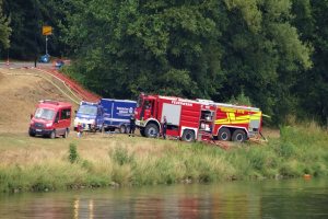 FW-DE: Schafe im Teich stecken - Tierrettung in Breckerfeld